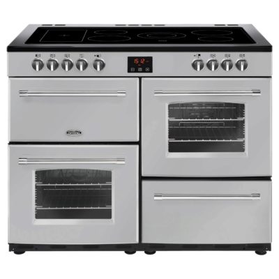 Belling Farmhouse 110E 110cm Electric Range Cooker in Silver 444444149 Belling Farmhouse 110E 110cm Electric Range Cooker in Silver 444444149